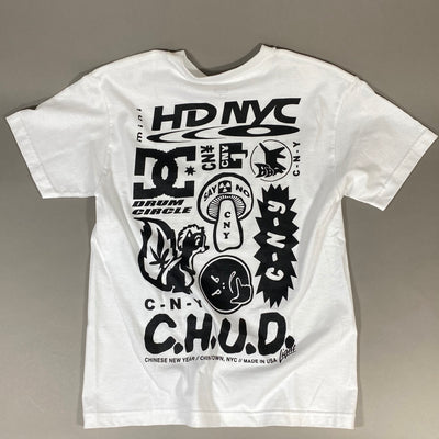 CNY NYC (U/N) WHITE & BLACK SHORT SLEEVE TEE