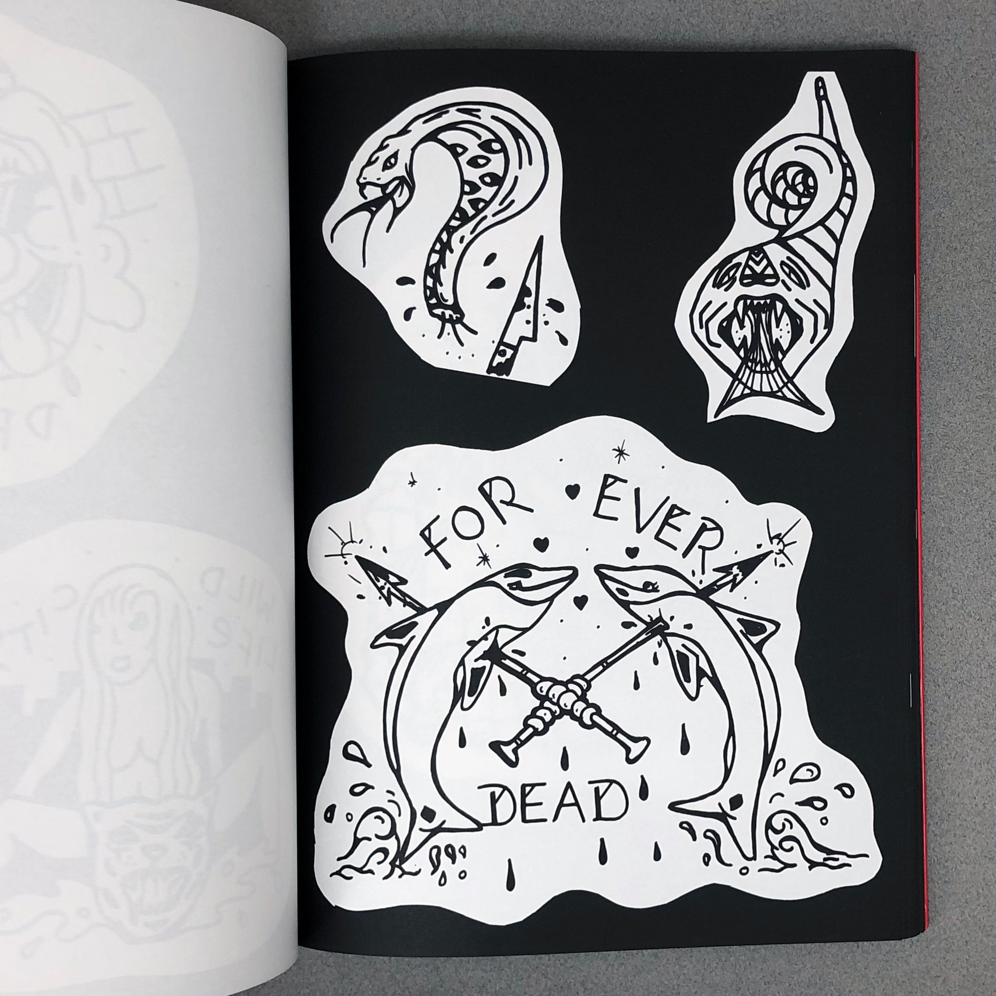 Discover our new collection of ephemeral tattoos: Funny Lovely!